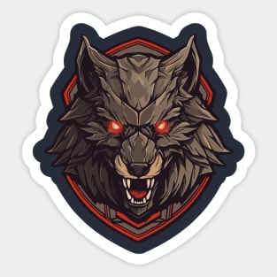 Wolf Sticker